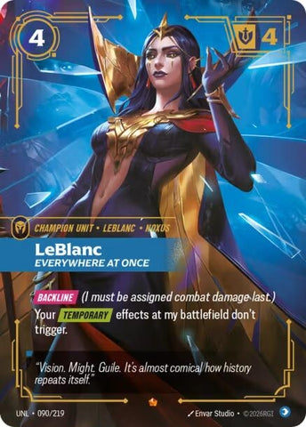 LeBlanc, Everywhere At Once (090/219) (UNL)