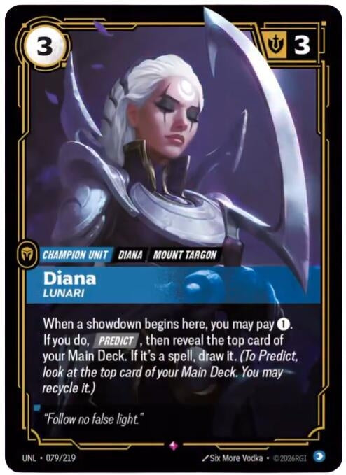 Diana, Lunari (079/219) (UNL)