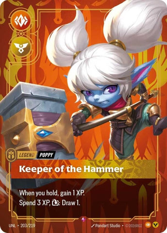 Poppy, Keeper of the Hammer (203/219) (UNL)