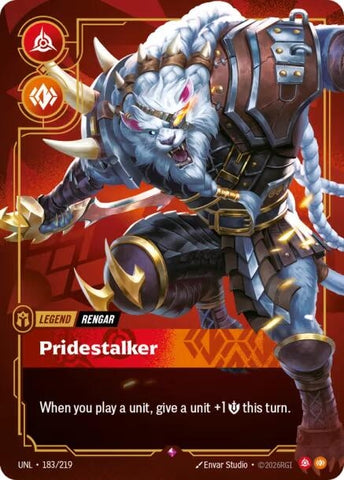 Rengar, Pridestalker (183/219) (UNL)