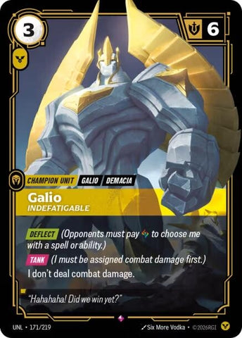 Galio, Indefatigable (171/219) (UNL)