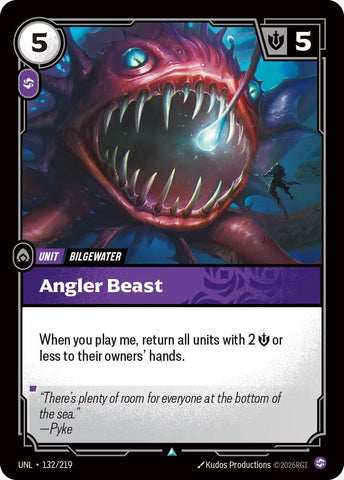 Angler Beast (132/219) (UNL)