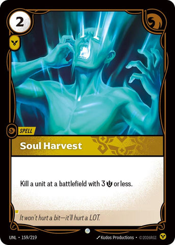 Soul Harvest (159/219) (UNL)