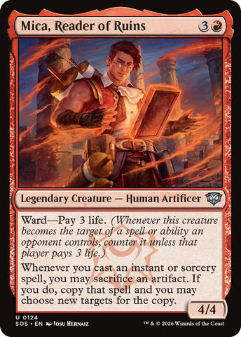 Mica, Reader of Ruins (124) (SOS)