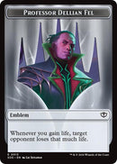 Emblem - Professor Dellian Fel  // Pest (0008) Double-Sided Token (13 // 8) (SOS)
