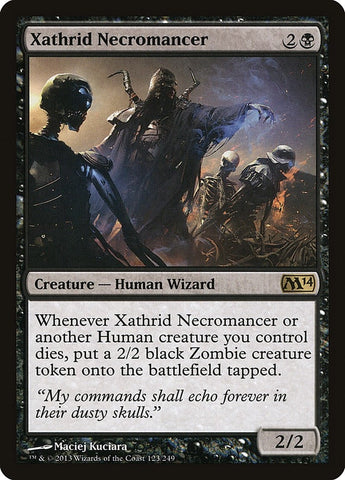 Xathrid Necromancer (123) (M14)