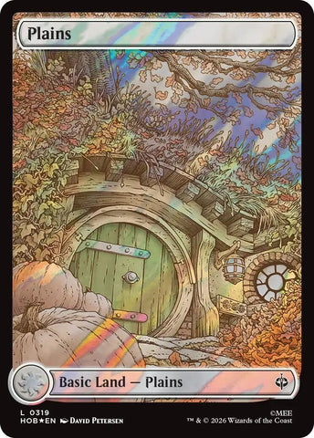 Image for Plains (0319) (Surge Foil) (319) (HOB) - Magic: The Gathering