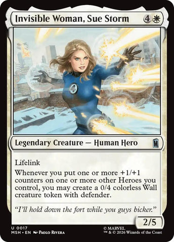 Image for Invisible Woman, Sue Storm (17) (MSH) - Magic: The Gathering