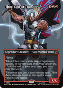 Image for Thor, God of Thunder (Borderless) (0369) (369) (MSH) - Magic: The Gathering