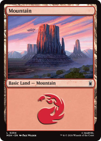 Image for Mountain (0294) (294) (MSH) - Magic: The Gathering
