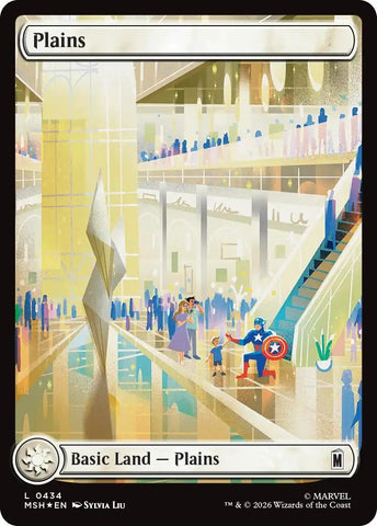 Image for Plains (0434) (Surge Foil) (434) (MSH) - Magic: The Gathering