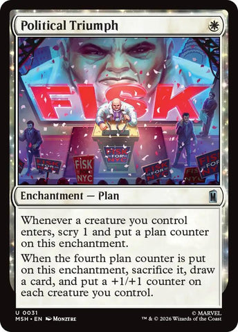 Image for Political Triumph (31) (MSH) - Magic: The Gathering