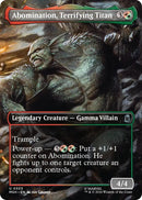 Abomination, Terrifying Titan (Borderless) (333) (MSH)