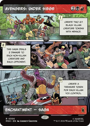 Avengers: Under Siege (Borderless) (306) (MSH)