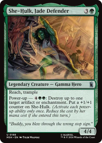She-Hulk, Jade Defender (188) (MSH)