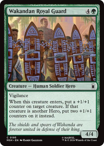 Wakandan Royal Guard (195) (MSH)