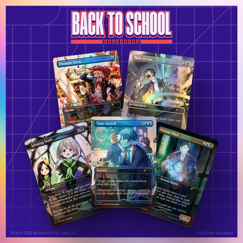 Secret Lair x Mahō Gakuin Seishun Hakusho