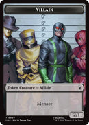 Villain // Soldier Double-Sided Token (9 // 3) (MSH)