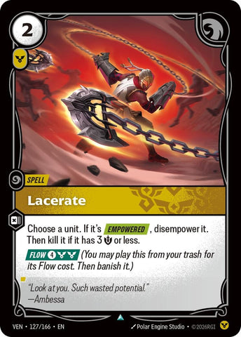 Lacerate (127/166) (VEN)