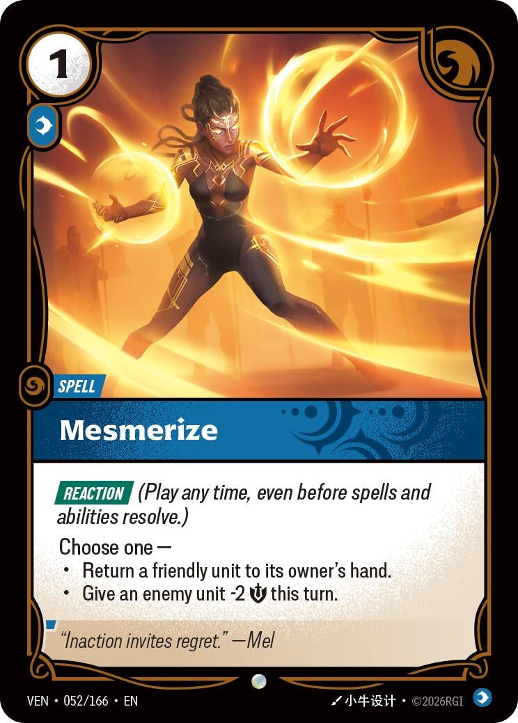 Mesmerize (052/166) (VEN)