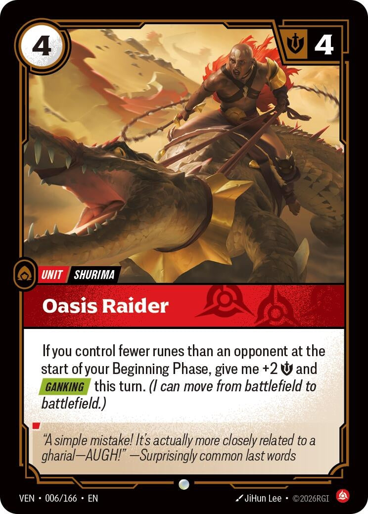 Oasis Raider (006/166) (VEN)
