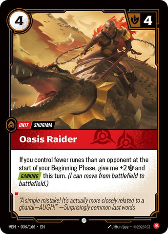Oasis Raider (006/166) (VEN)