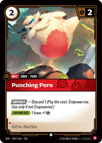 Punching Poro (007/166) (VEN)