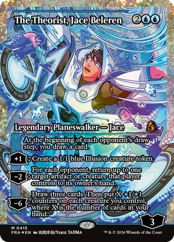 Image for The Theorist, Jace Beleren (Showcase) (Fracture Foil) (415) (FRA) - Magic: The Gathering