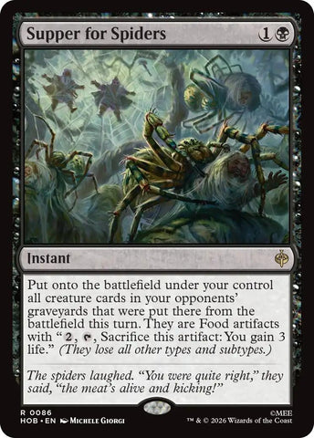 Image for Supper for Spiders (86) (HOB) - Magic: The Gathering