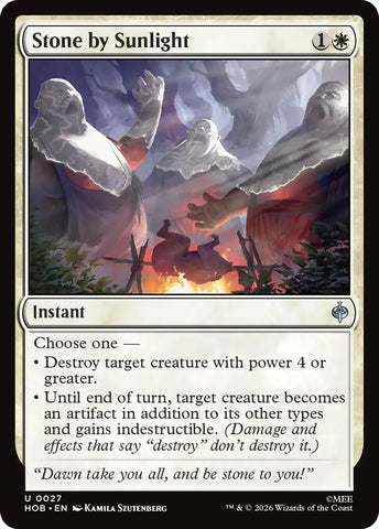 Image for Stone by Sunlight (27) (HOB) - Magic: The Gathering