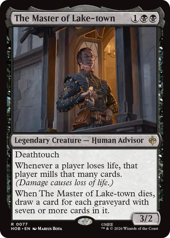 Image for The Master of Lake-town (77) (HOB) - Magic: The Gathering