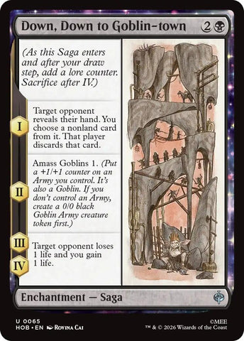 Image for Down, Down to Goblin-town (65) (HOB) - Magic: The Gathering