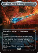 Image for Anduril, Narsil Reforged (Borderless) (40) (HOC) - Magic: The Gathering