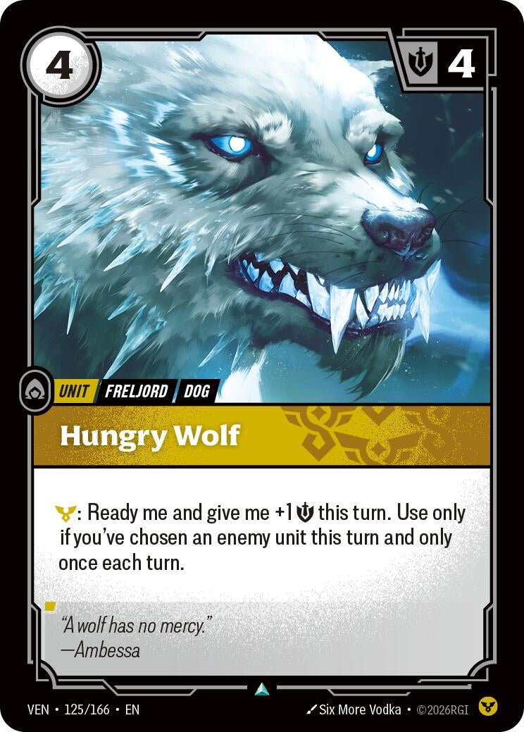 Hungry Wolf (125/166) (VEN)