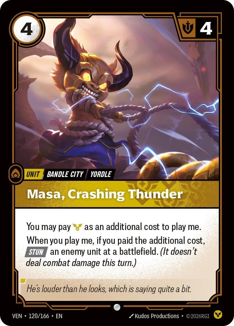 Masa, Crashing Thunder (120/166) (VEN)