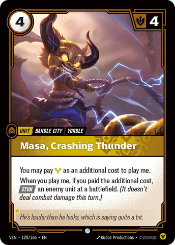 Masa, Crashing Thunder (120/166) (VEN)