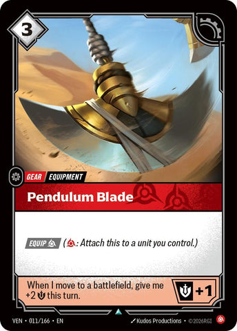 Pendulum Blade (011/166) (VEN)