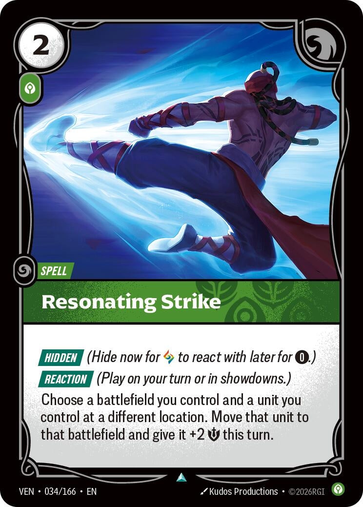 Resonating Strike (034/166) (VEN)