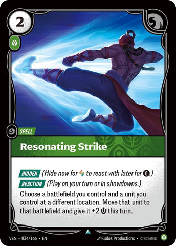 Resonating Strike (034/166) (VEN)