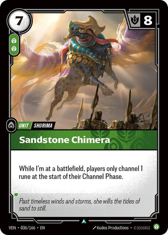 Sandstone Chimera (036/166) (VEN)