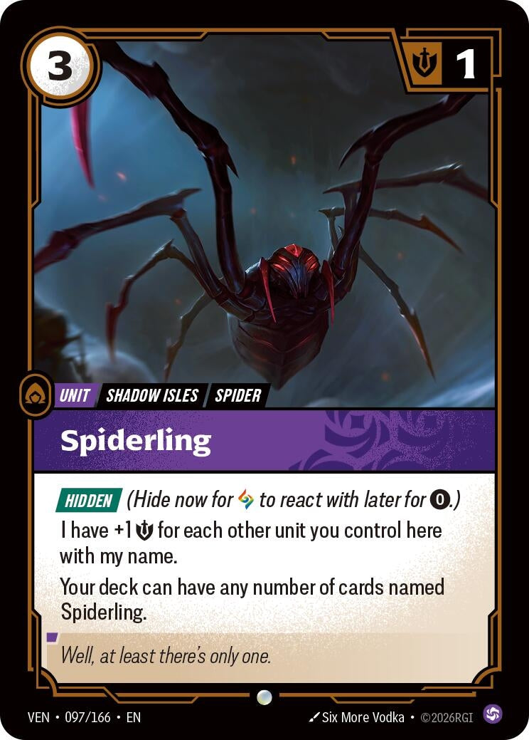 Spiderling (097/166) (VEN)