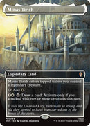 Image for Minas Tirith (Borderless) (49) (HOC) - Magic: The Gathering