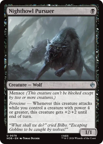 Image for Nighthowl Pursuer (78) (HOB) - Magic: The Gathering