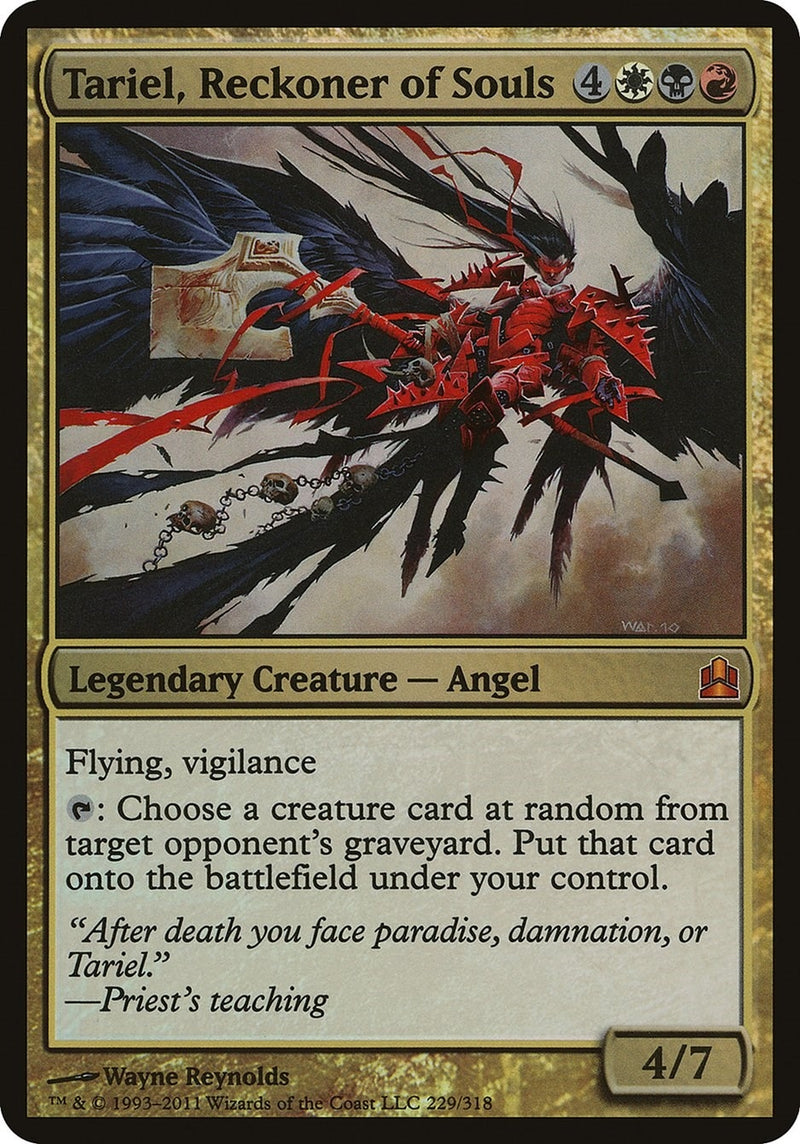 Tariel, Reckoner of Souls (Commander) (229) (OVER)