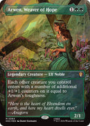Image for Arwen, Weaver of Hope (Borderless) (Surge Foil) (64) (HOC) - Magic: The Gathering