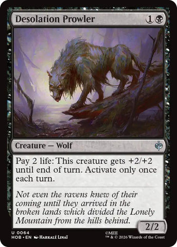 Image for Desolation Prowler (64) (HOB) - Magic: The Gathering