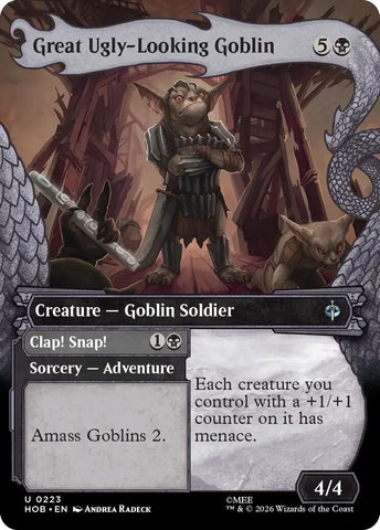 Image for Great Ugly-Looking Goblin (Showcase) (223) (HOB) - Magic: The Gathering
