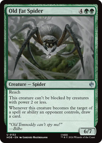 Image for Old Fat Spider (132) (HOB) - Magic: The Gathering