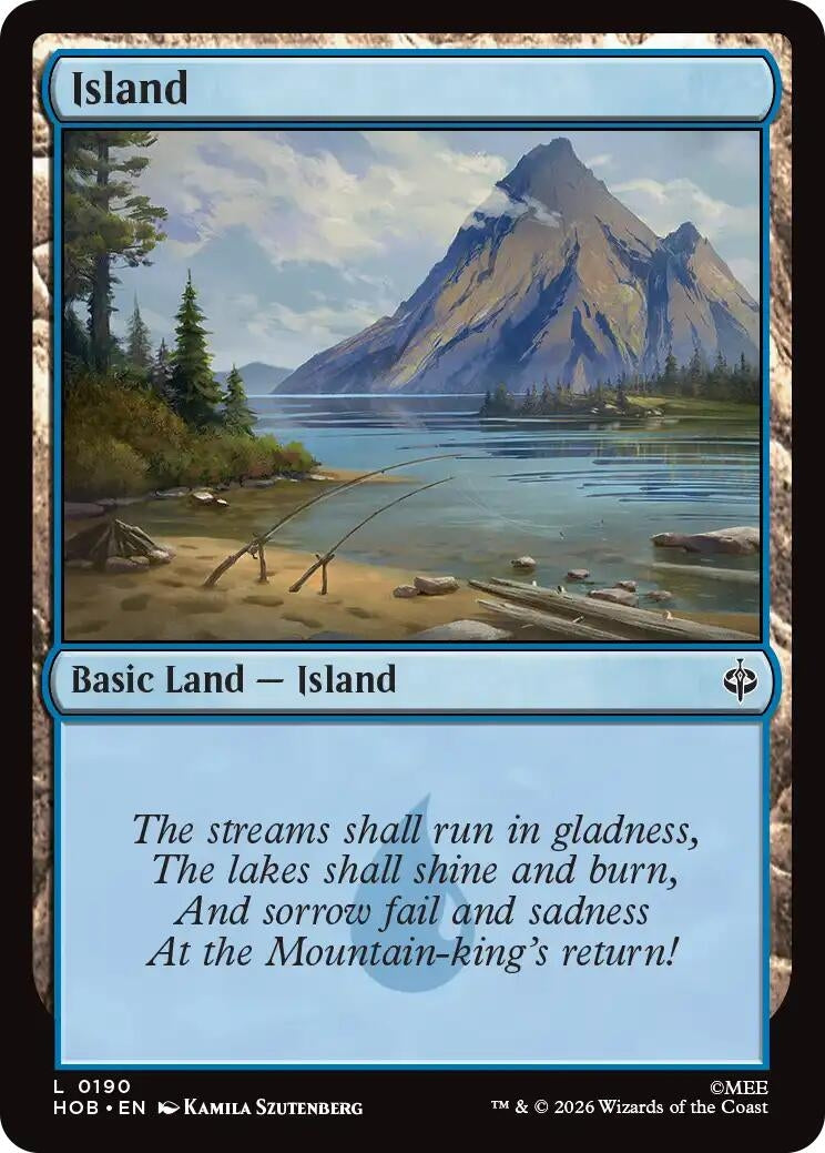 Image for Island (0190) (190) (HOB) - Magic: The Gathering