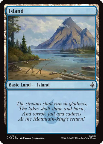 Image for Island (0190) (190) (HOB) - Magic: The Gathering